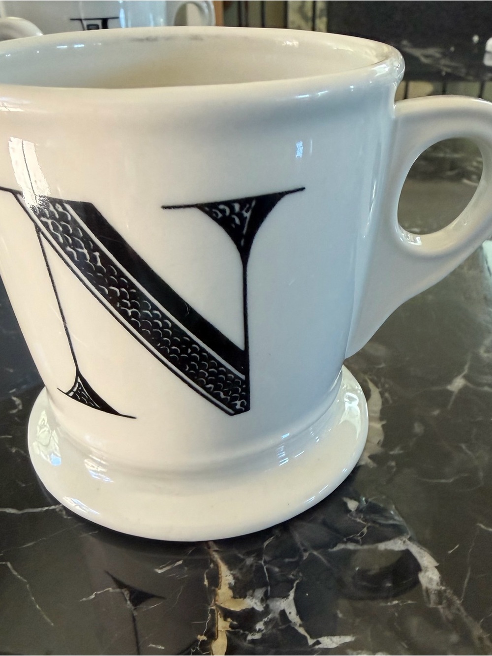 Anthropologie mug “N”